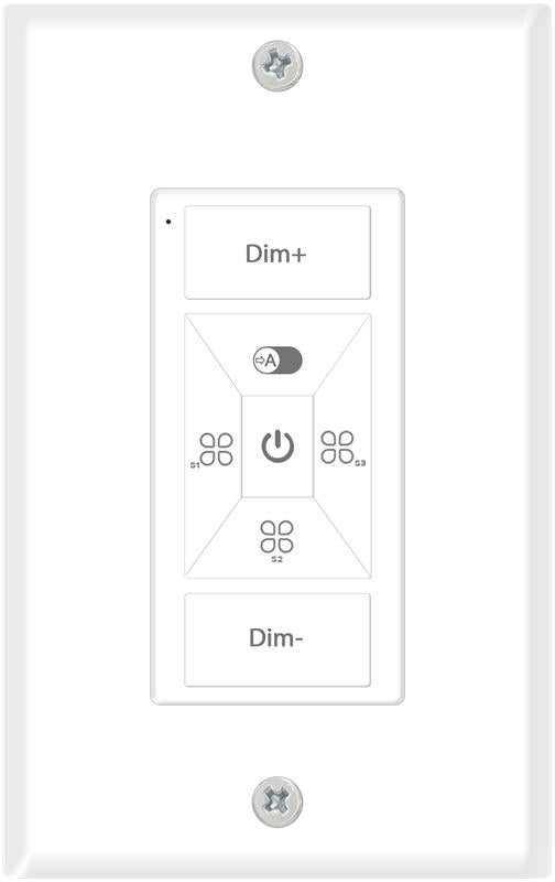 DC Powered Wireless Wall Switch (LiteLinQ) (06507)
